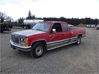 1989 GMC 3500 8' S/A Pickup Truck