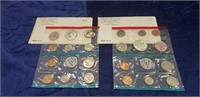(2) 1970 Uncirculated Coin Sets