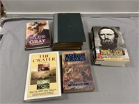 (5) Civil War Era Books