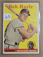 1958 Topps Bob Hazle 83