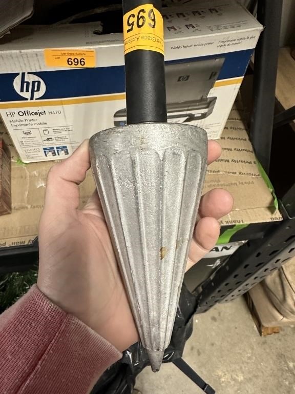 WAFFLE CONE FORMING TOOL