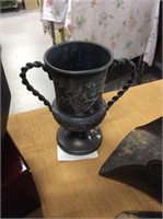Vintage pewter chalice