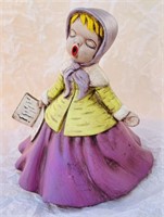 Vintage BG 75 Singing Caroler Figurine Girl