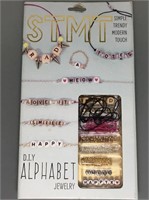 STMT D.I.Y Alphabet Jewelry By Horizon Group USA