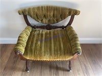 Antique Upholstered Bench