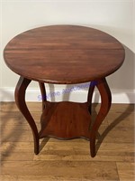 Wooden Round Side Table