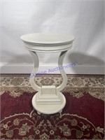 White Wooden Side Table