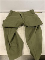 Green Military Type Pants