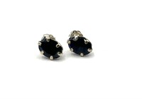 STERLING SILVER NATURAL BLUE SAPPHIRE (2.15CT)