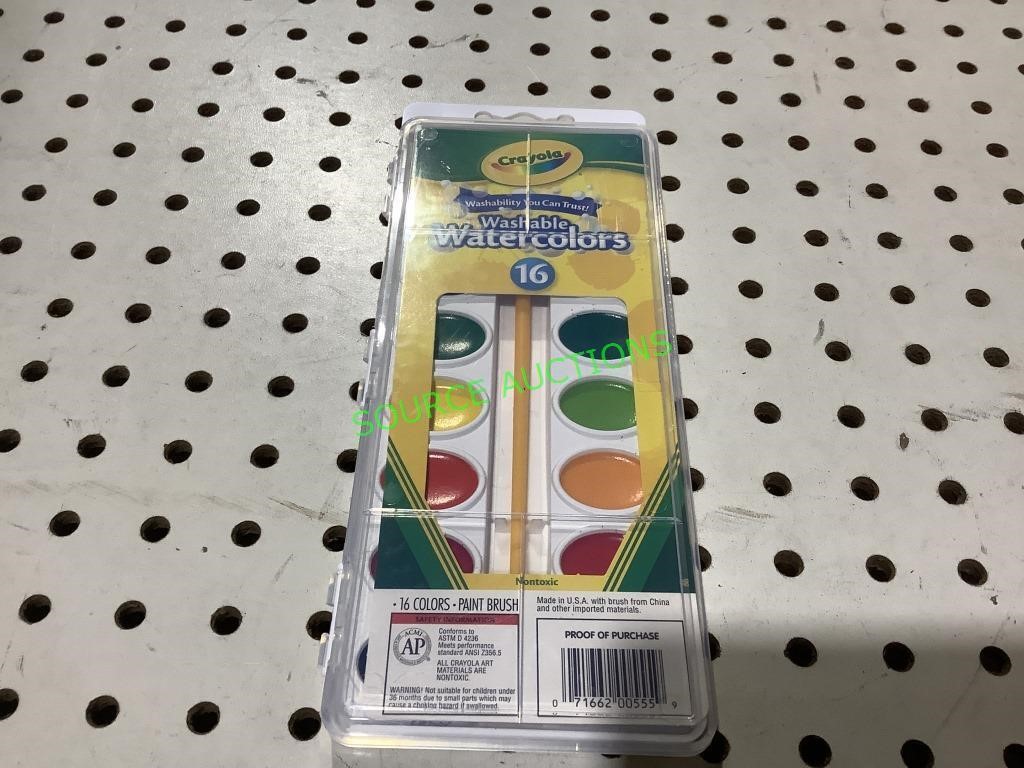 Crayola watercolor paint set