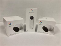 Google Nest Doorbell & 2 Nest Cams