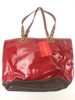 Dooney & Bourke Red Patent Leather Purse w Tags