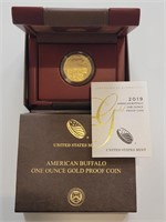 2019-W $50 Gold Buffalo Complete OGP