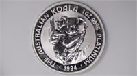 1994 Platinum 1ozt Koala Reverse Proof