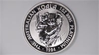 1994 Platinum 1ozt Koala Reverse Proof