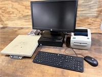 Shipping scales, Printer, Computer