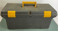 Rubbermaid Tool Box With Brushes