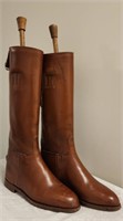 Vintage Rare Leather Riding Boots Great Display