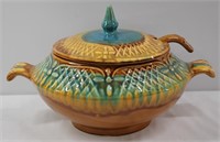 Marcia of Cal MU-5 Pottery Soup Tureen w Ladle