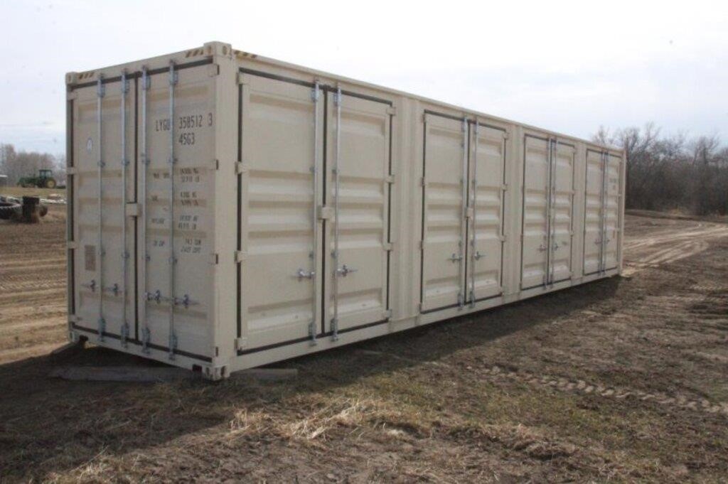 TMG 40' High Cube Side-Open Shipping Container