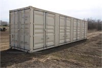 TMG 40' High Cube Side-Open Shipping Container