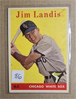1958 Topps Jim Landis 108