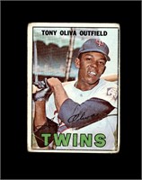 1967 Topps #50 Tony Oliva P/F to GD+