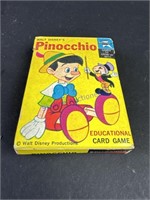 Walt Disney 1968 Pinocchio Card Game