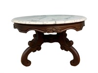Round Marble Top Coffee Table