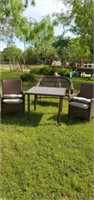 4 piece yard patio set