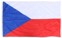 Qty of 3 - 3x5ft Czech Republic National Flags