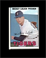 1967 Topps #88 Mickey Lolich P/F to GD+