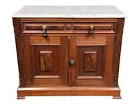 Antique Marble Top Washstand