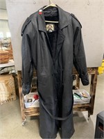 Phase 2 Leather Trench Coat (Small)