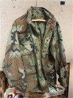 Military Type Medium Long Jacket
