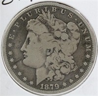 1879-P Morgan Silver Dollar