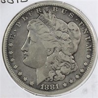 1881-S Morgan Silver Dollar