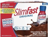 8pk  SlimFast Original Meal Replacement or W