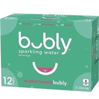 12 pk bubly Sparkling Water Watermelon bubly, 3