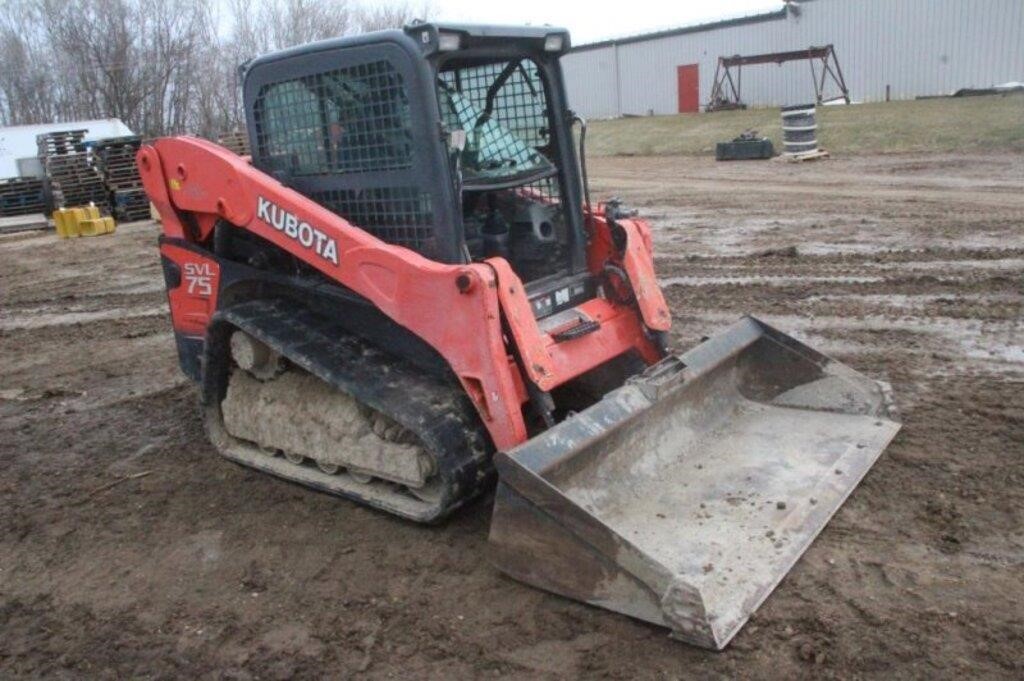 2013 Kubota SVL75 Diesel Skid Steer