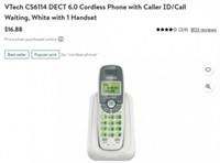 VTech CS6114 DECT 6.0 Cordless Phone