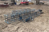 Allied Hay Elevator w/ Chain & Motor - Works Per