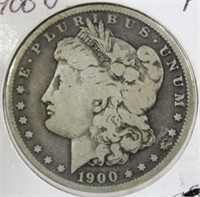 1900-O Morgan Silver Dollar F