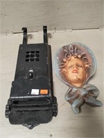 Mailbox and Unknown Material Head Figure