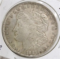 1921-P Morgan Silver Dollar XF