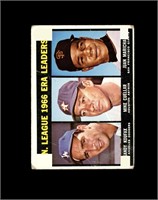 1967 Topps #234 ERA Leaders P/F to GD+