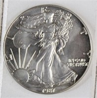 1987 Silver Eagle 1 oz Silver Proof Bullion
