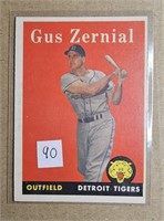 1958 Topps Gus Zernial 112