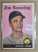 1958 Topps Jim Bunning 115