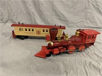 Lionel Train and Passenger Car